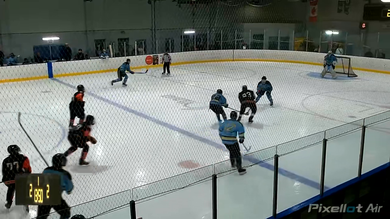 Liam Bartlett's Impressive Defensive Hit vs Laval VC - NCHA U16 Highlights