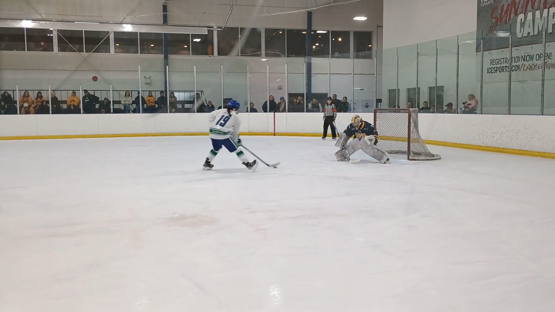 Aika Bercic Awarded a Penalty Shot vs. Fraser Valley Rush