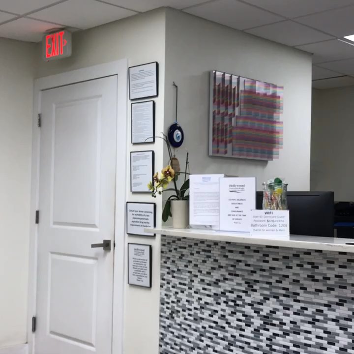 Hollywood Dermatology - The front office - Dermatologists Near Me - Hallandale Beach, Florida