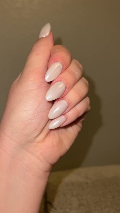 Pinky Nails & Spa - Funny bunny + chrome powder - Nail Salons Near Me - Glendale, Arizona
