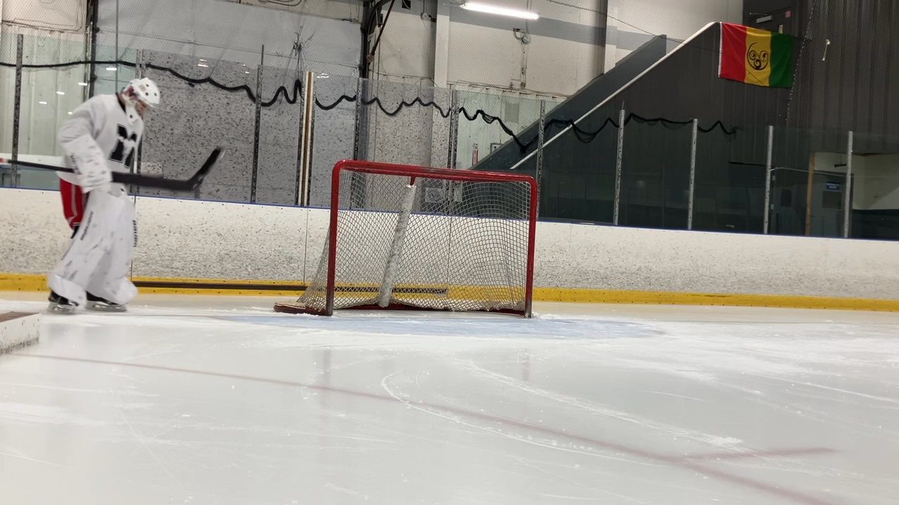 Ryder Patterson: Training session with Brad MacCharles of Empire Goaltending