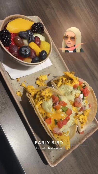 Early Bird Lincoln - Let's talk about sides of fruit. They have a quality fruit cup. Theres blueberries,raspberries, mango,pineapple& blackberries. - Breakfast & Brunch Near Me - Lincoln, Nebraska