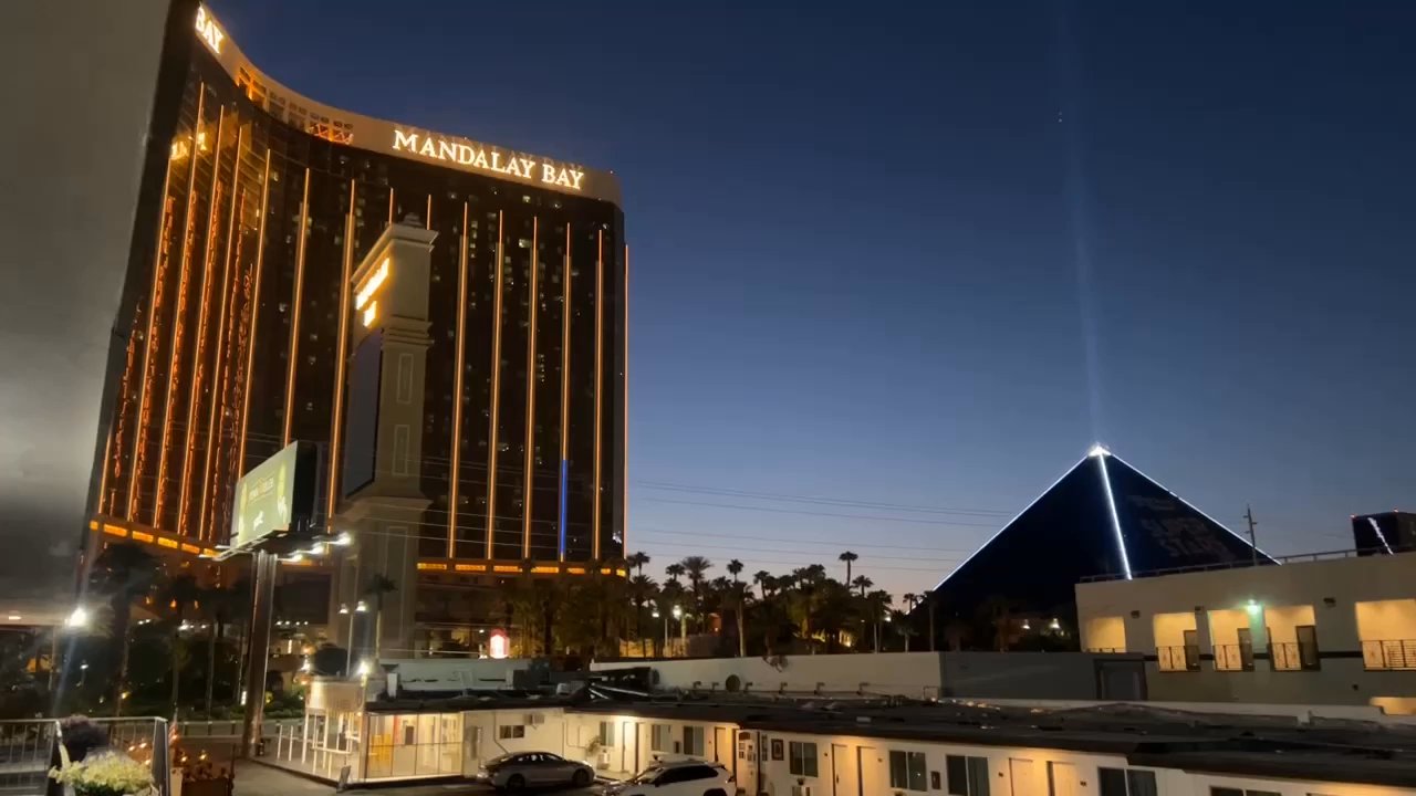 NIRVANA HOTEL - View from the balcony, you can see the track under construction. - Hotels Near Me - Las Vegas, Nevada