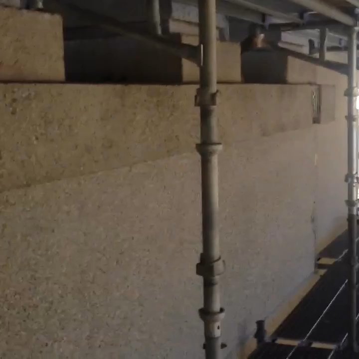Unity Temple Restoration Foundation - Exterior restoration - Media Blasting - summer 2014 - Landmarks & Historical Buildings Near Me - Oak Park, Illinois