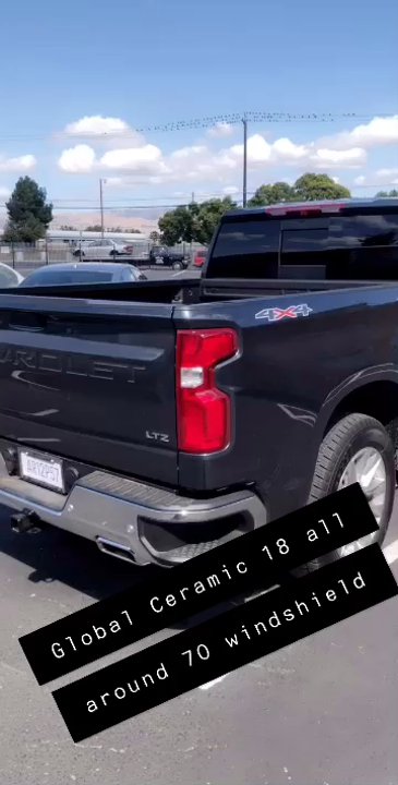TintGuy - Global Ceramic 18 all around 70 windshield - Car Window Tinting Near Me - San Jose, California