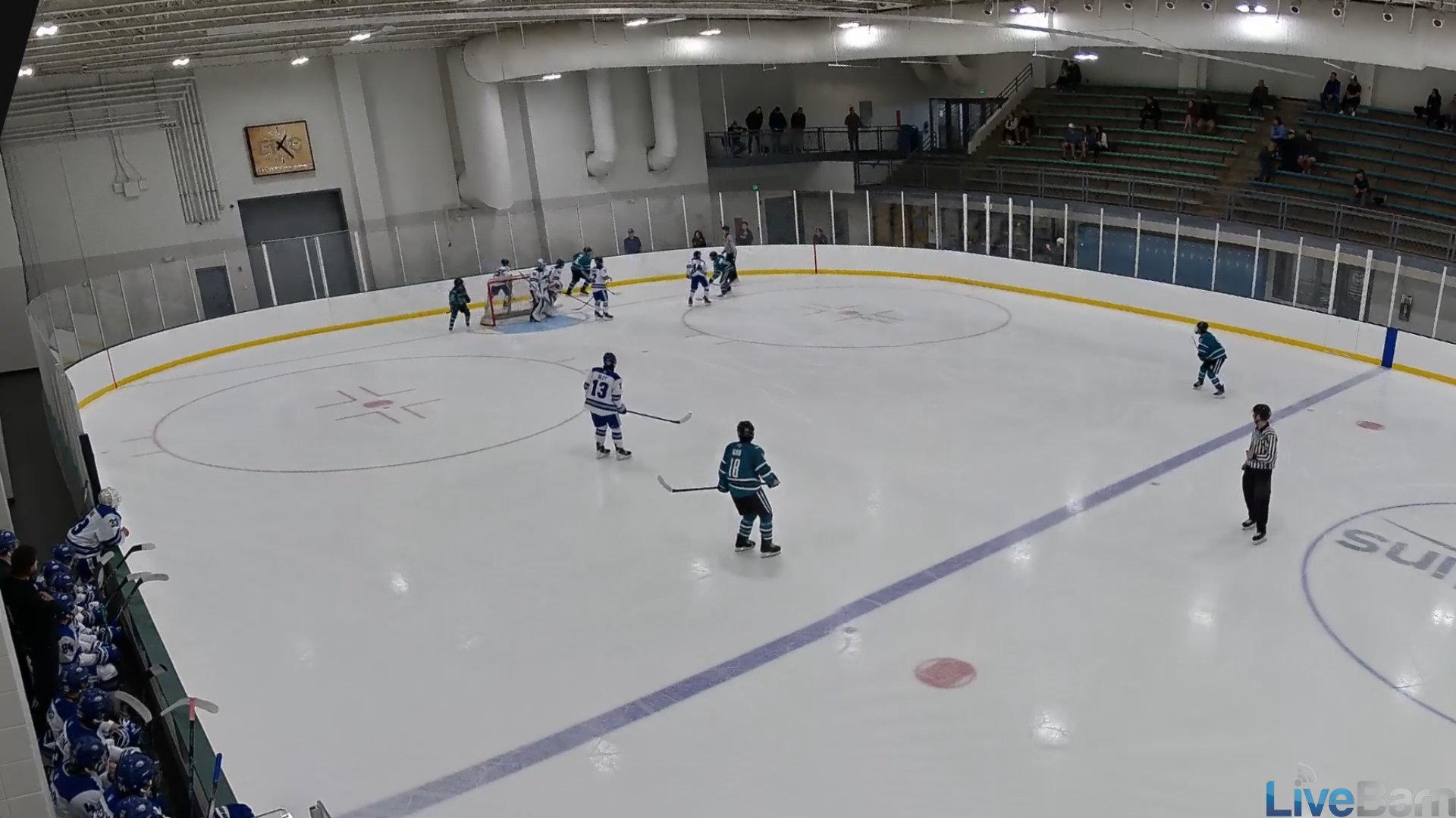 Devin Hernandez's Key Forecheck & Goal Deflection | San Jose Jr. Sharks