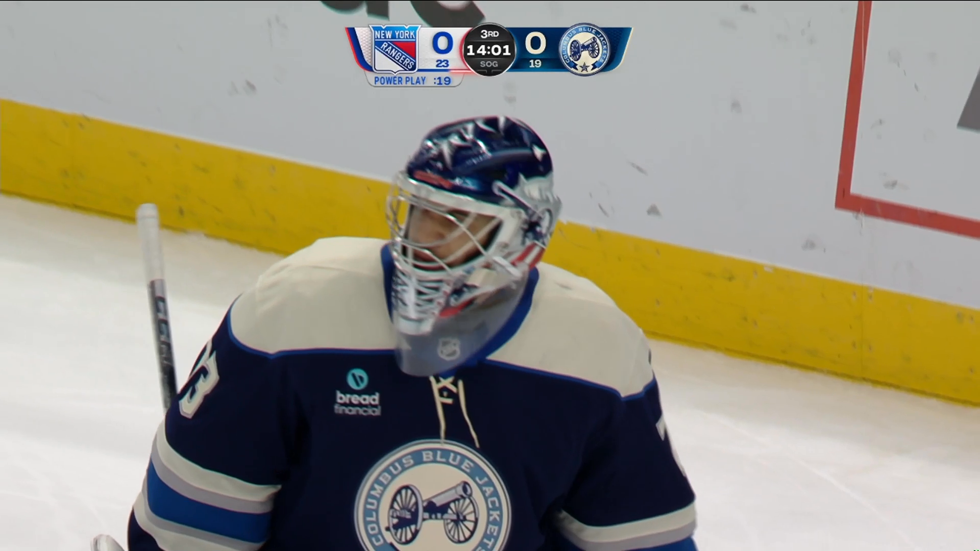 Jet Greaves Blanks Rangers With 29-Save Shutout · Oct. 17, 2026