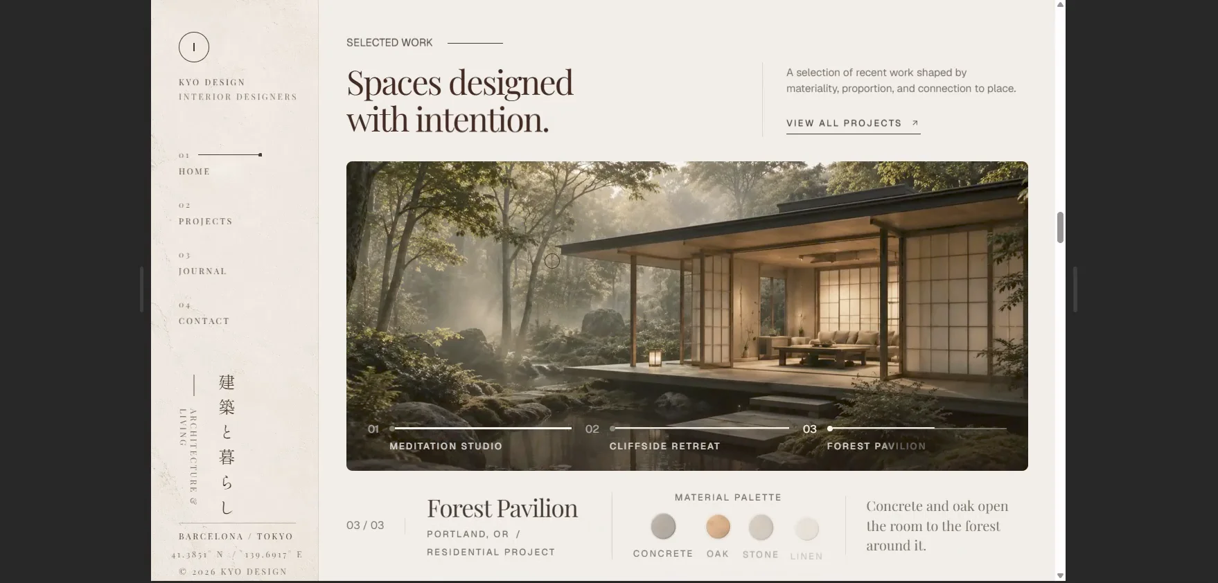 Refining sections for the end user is one of the best experiences a web designer can do. Sleek enough?