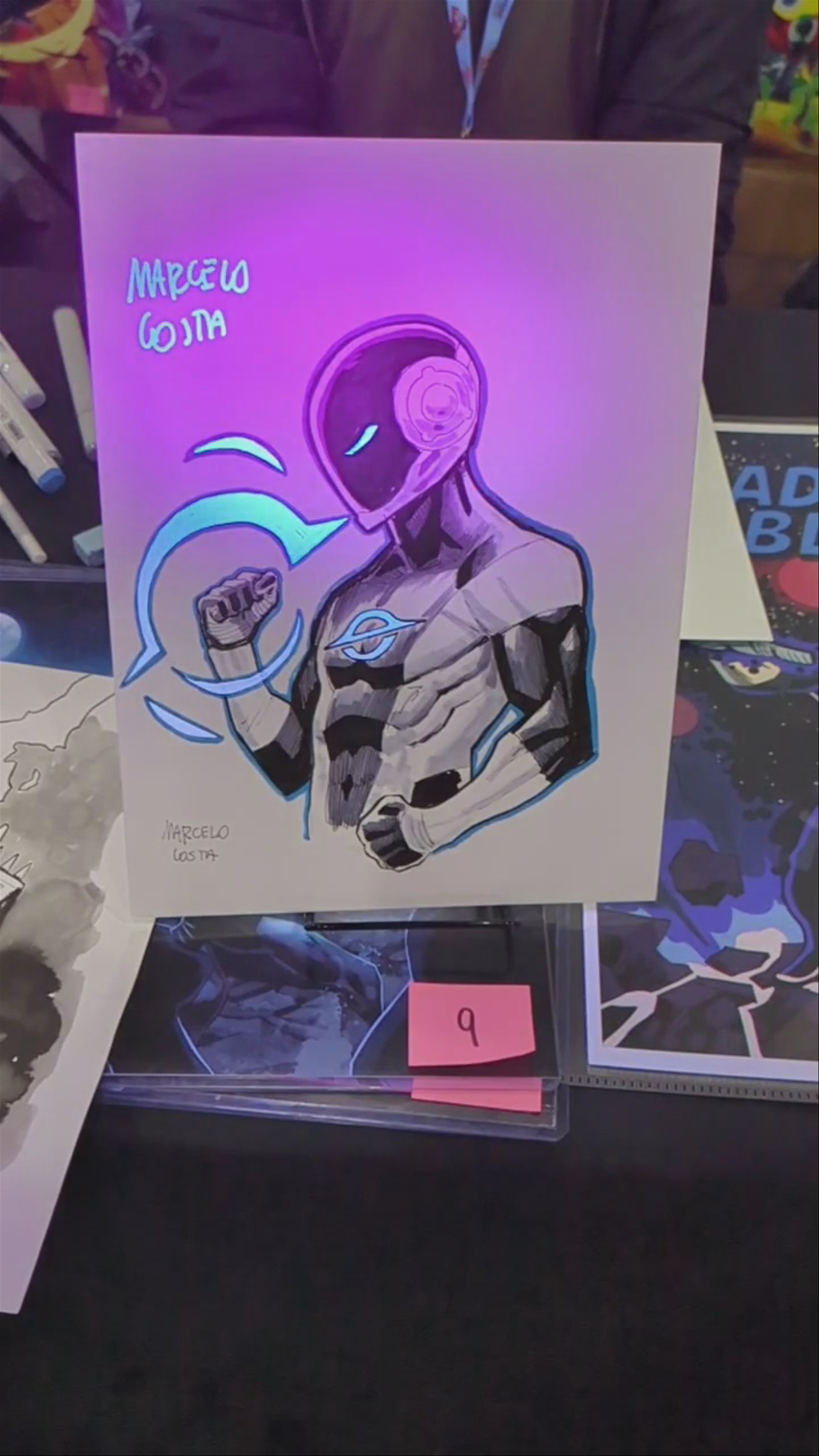 MARCELO COSTA LIVE FROM NYCC ‘24 🗽 RB Sketch -2