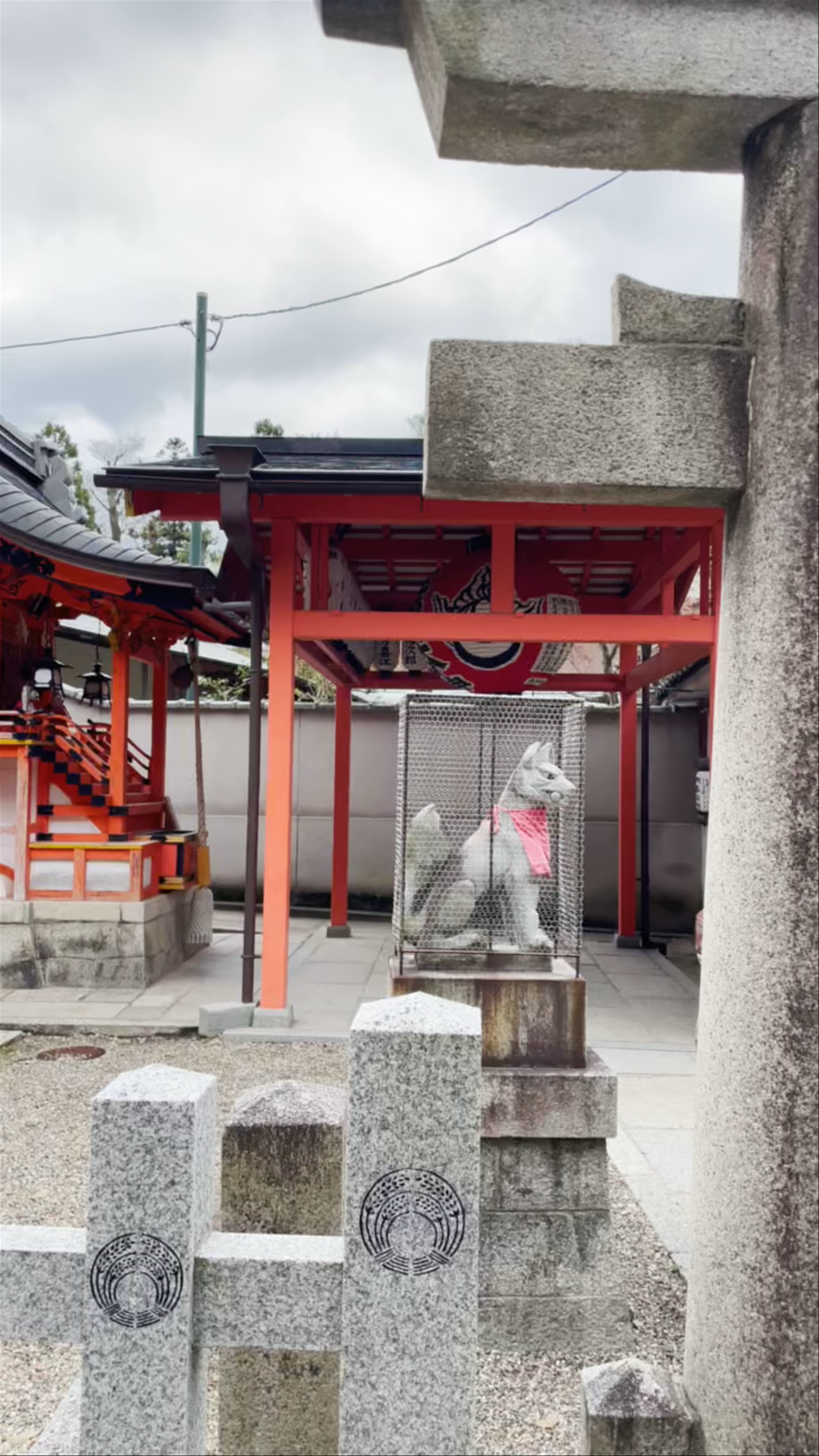 Maruyama Park: Traditional Shrine and Festive Food Stalls in Kyoto