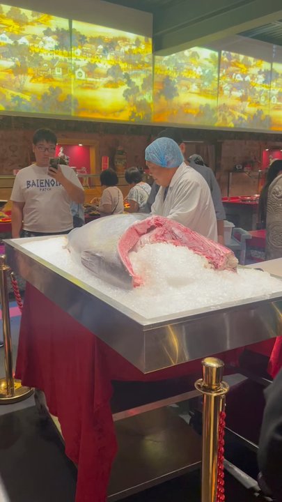 Dragon Legend - Whole tuna cutting - Chinese Near Me - Markham, Ontario