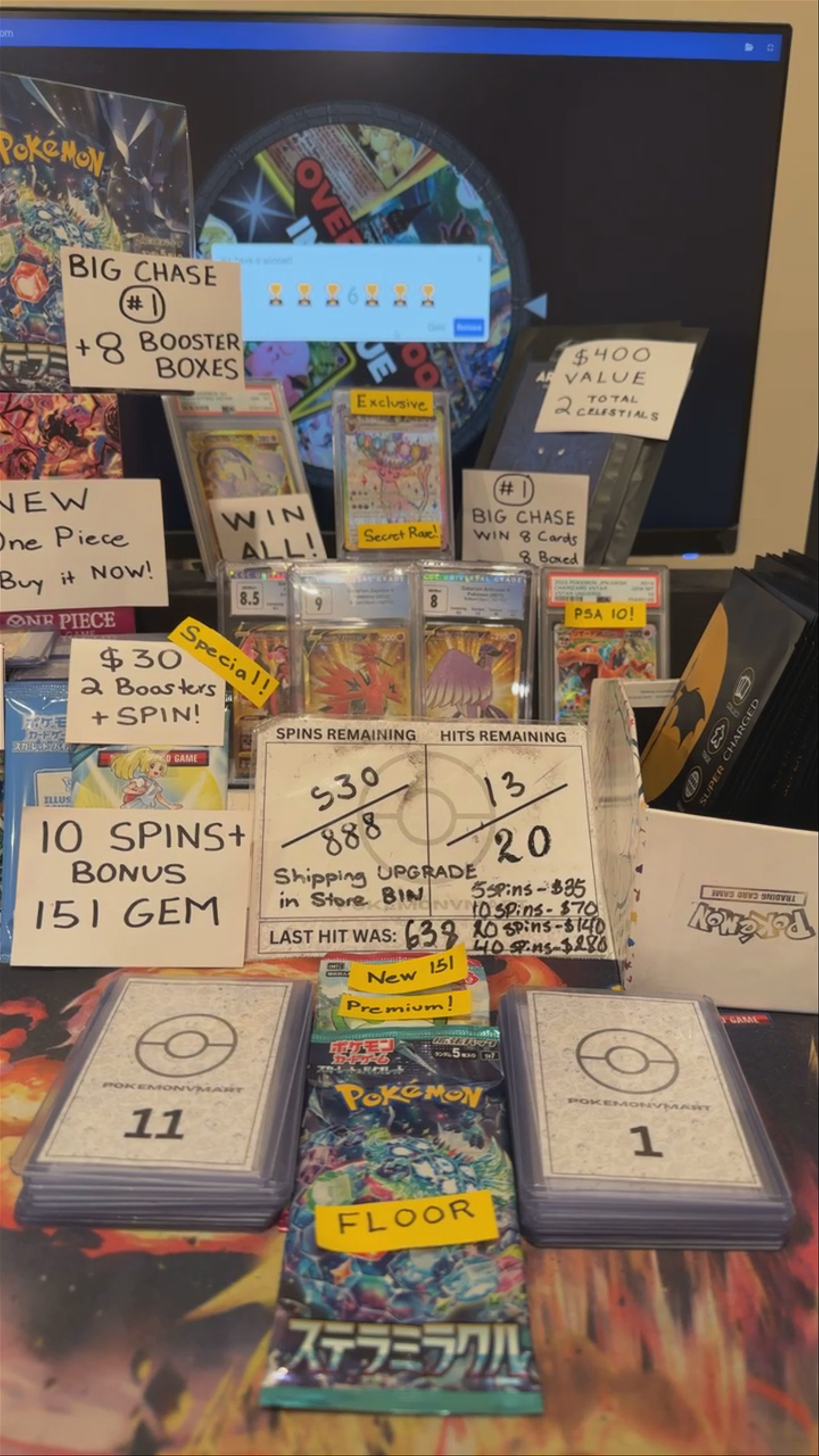 $8,000 BIG Chase Surprise Wheel + Journey Together/151/ Prismatic 🥇Sat