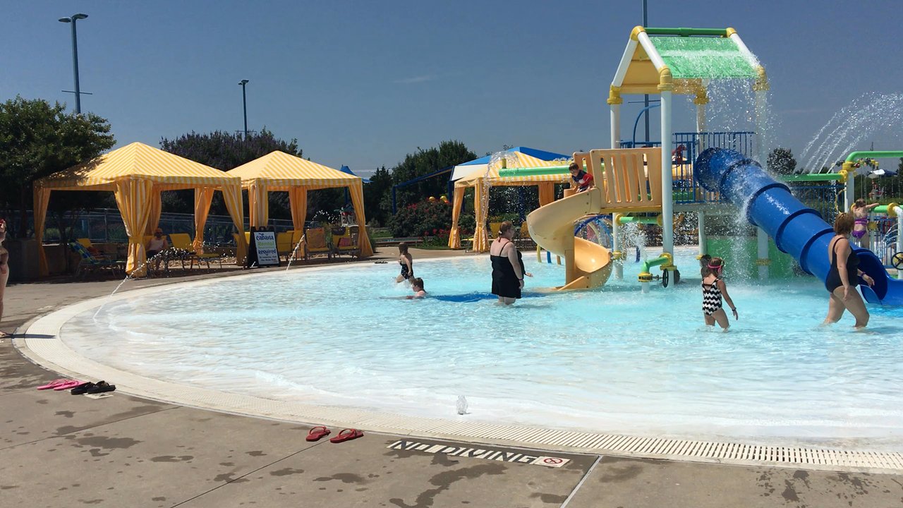 Water Works Park - Kids water structure. - Swimming Pools Near Me - Denton, Texas