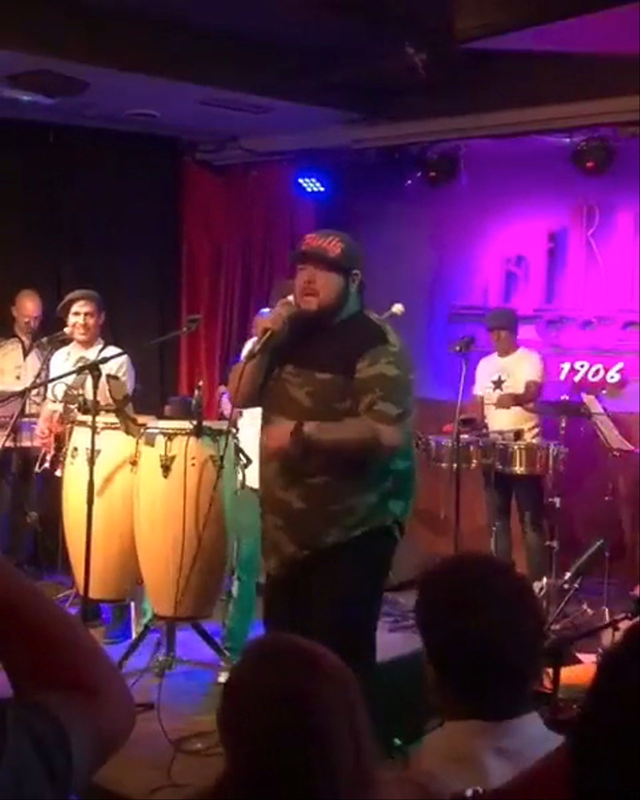 The Madrid Salsa Band @ Cafe Berlin 3 - video