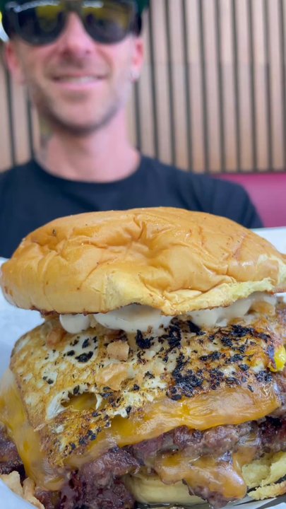 Mile High Mo’s - Full Mile Bacon Bomber - Burgers Near Me - Austin, Texas