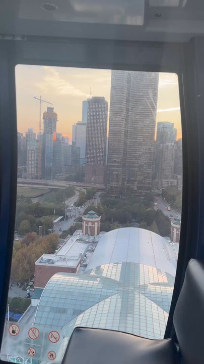 Navy Pier's Centennial Wheel - Views from the wheel - Amusement Parks Near Me - Chicago, Illinois