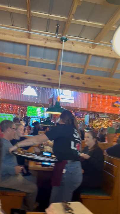 Texas Roadhouse - We were excited that they maintained the tradition of their famous line dance!! They truly "Lit" the place up! - Steakhouses Near Me - Matthews, North Carolina