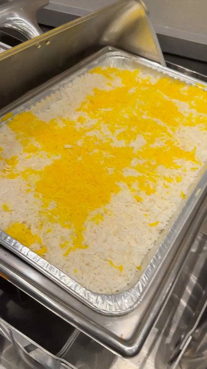 Aria's Grill - Catering! White rice, albaloo polo, baghali polo, beef koo ideh and chicken kebab - Persian/Iranian Near Me - Torrance, California