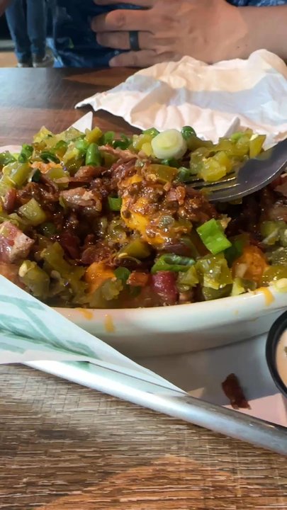 Jakes - The cheese pull! - American Near Me - Benbrook, Texas