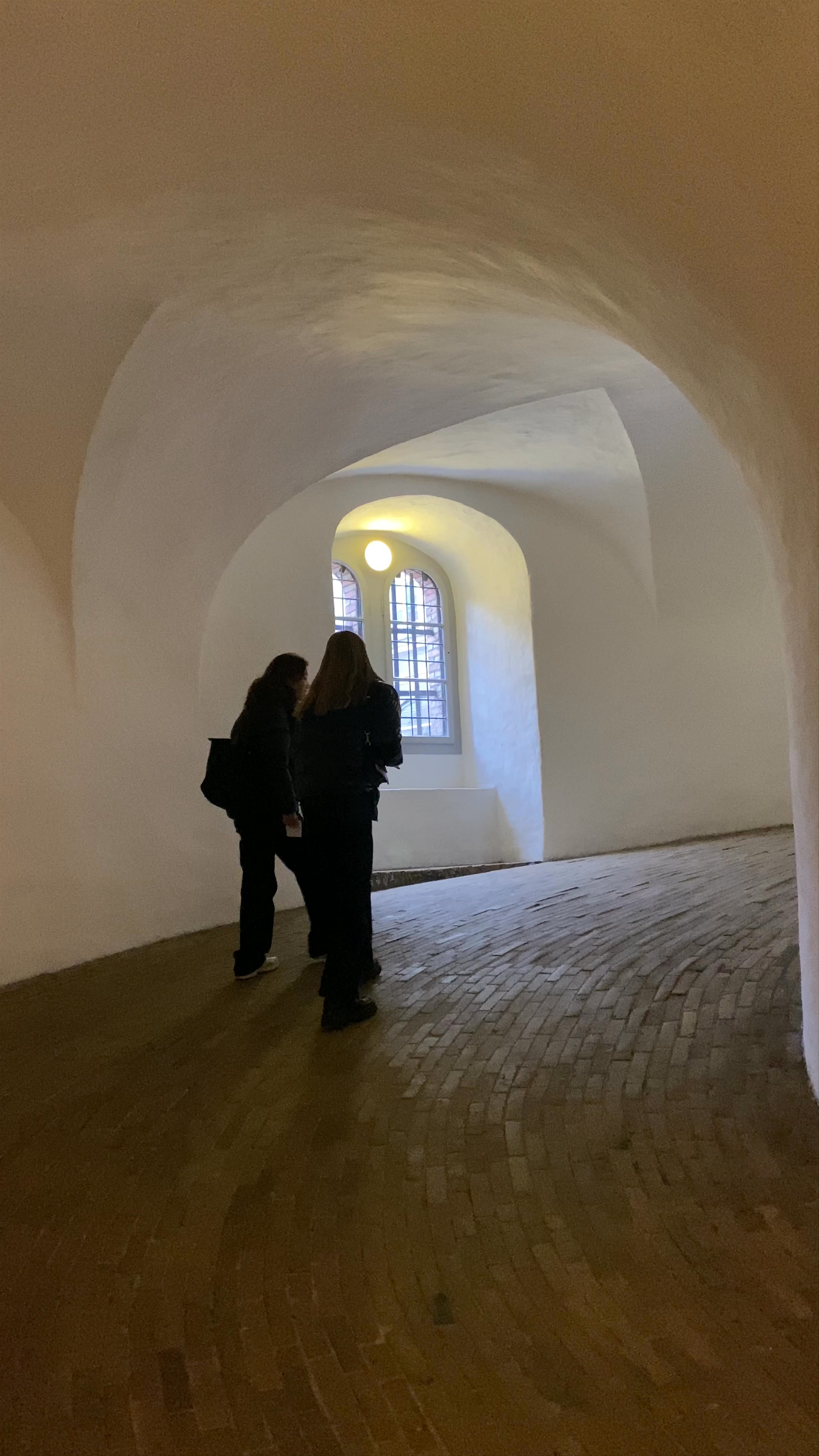 Ascending the Historic Round Tower in Copenhagen