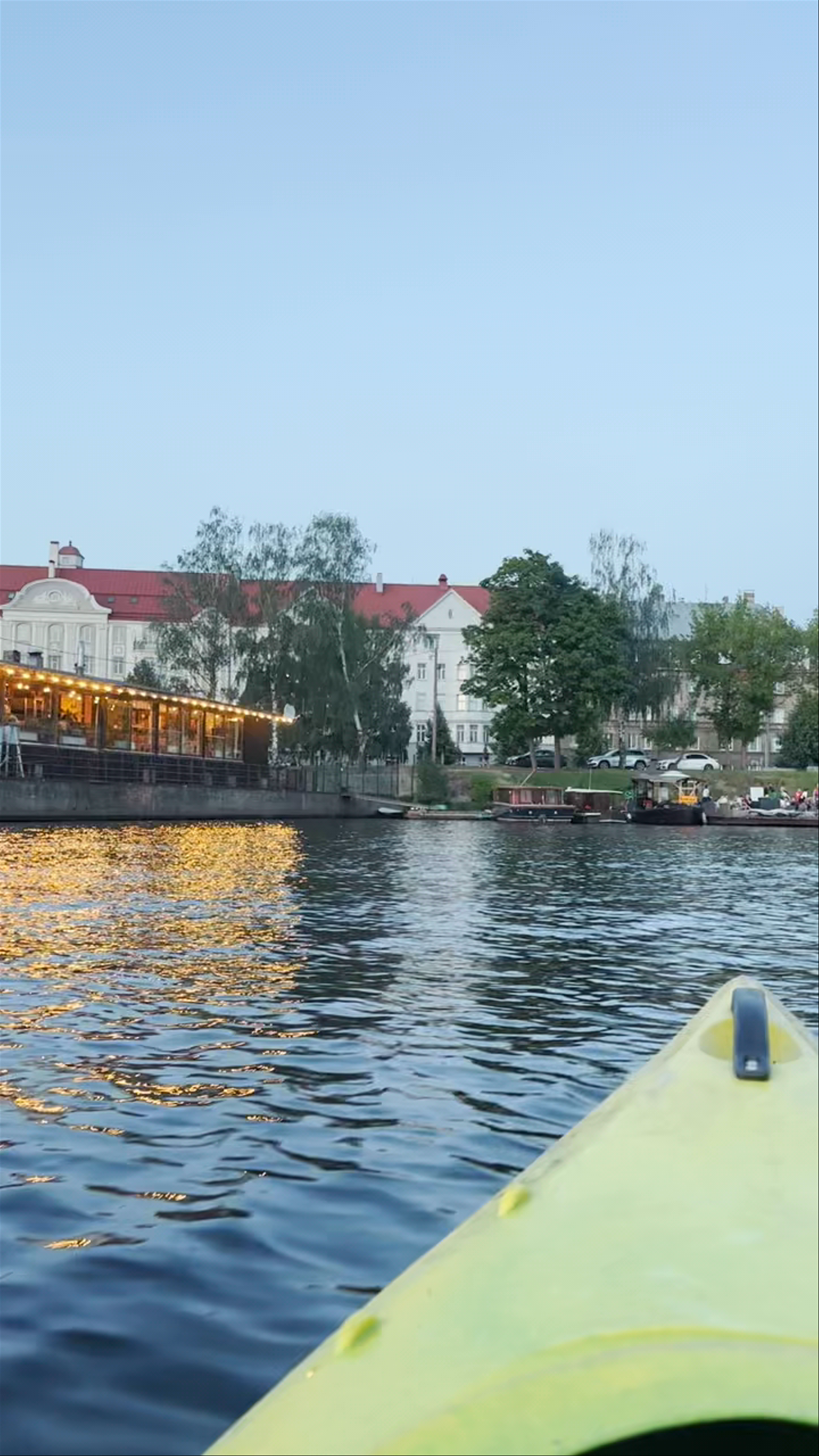 Evening Kayaking at Andrejostas Kvartāls, Riga