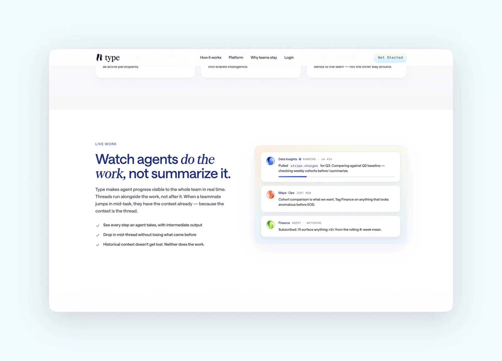 Type.com launched in May 2026. The marbles are floating in the header. The serif is doing its job.