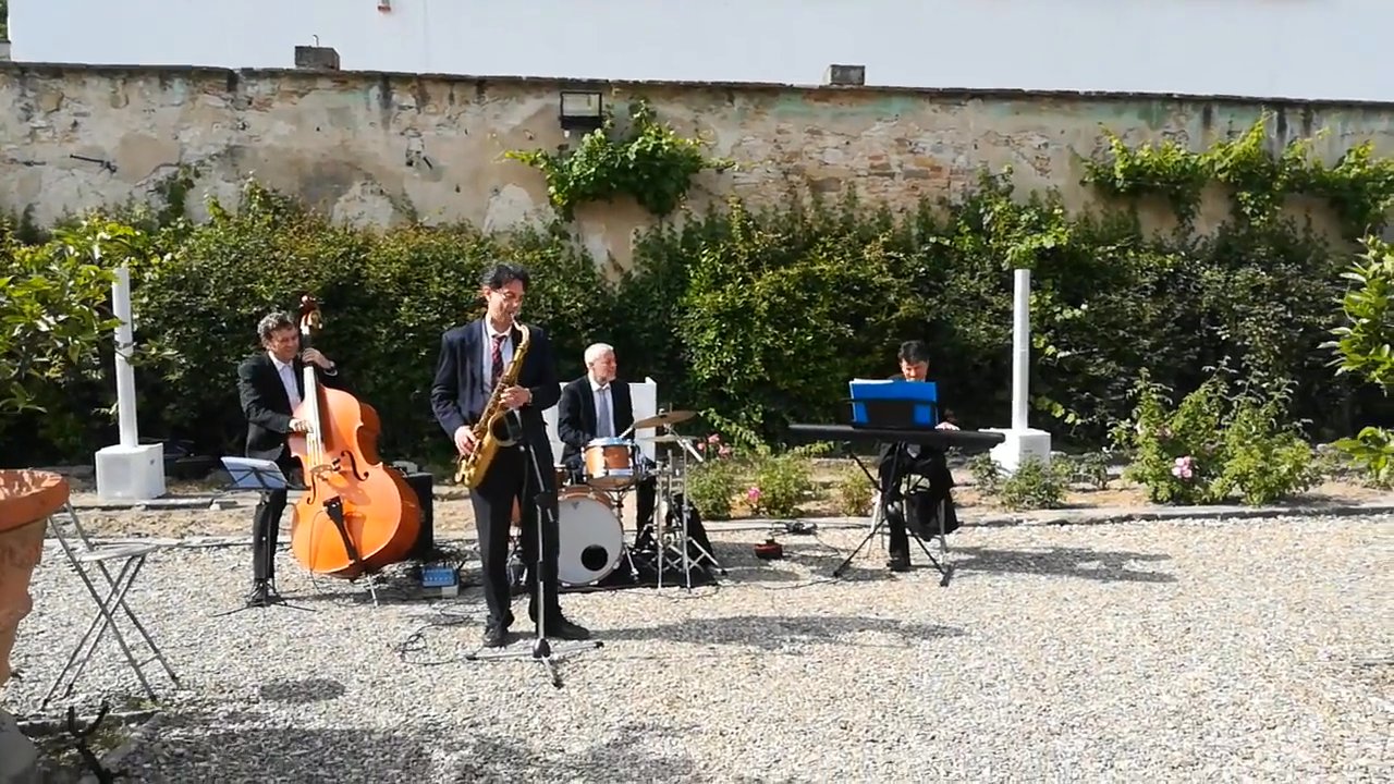 The Tuscany Jazz Collective - Can't Take My Eyes Off You - video