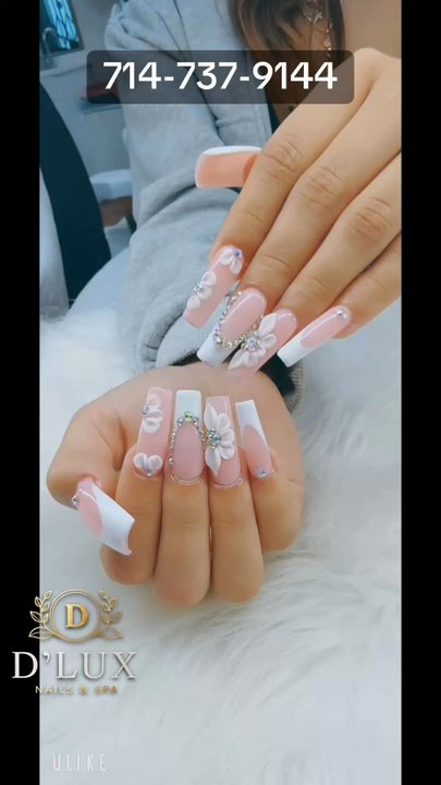 D’Lux Nails & Spa - Nails  Acrylic & Gel X  3D  Nails Designs . .............................................................................Welcome - Nail Salons Near Me - Westminster, California