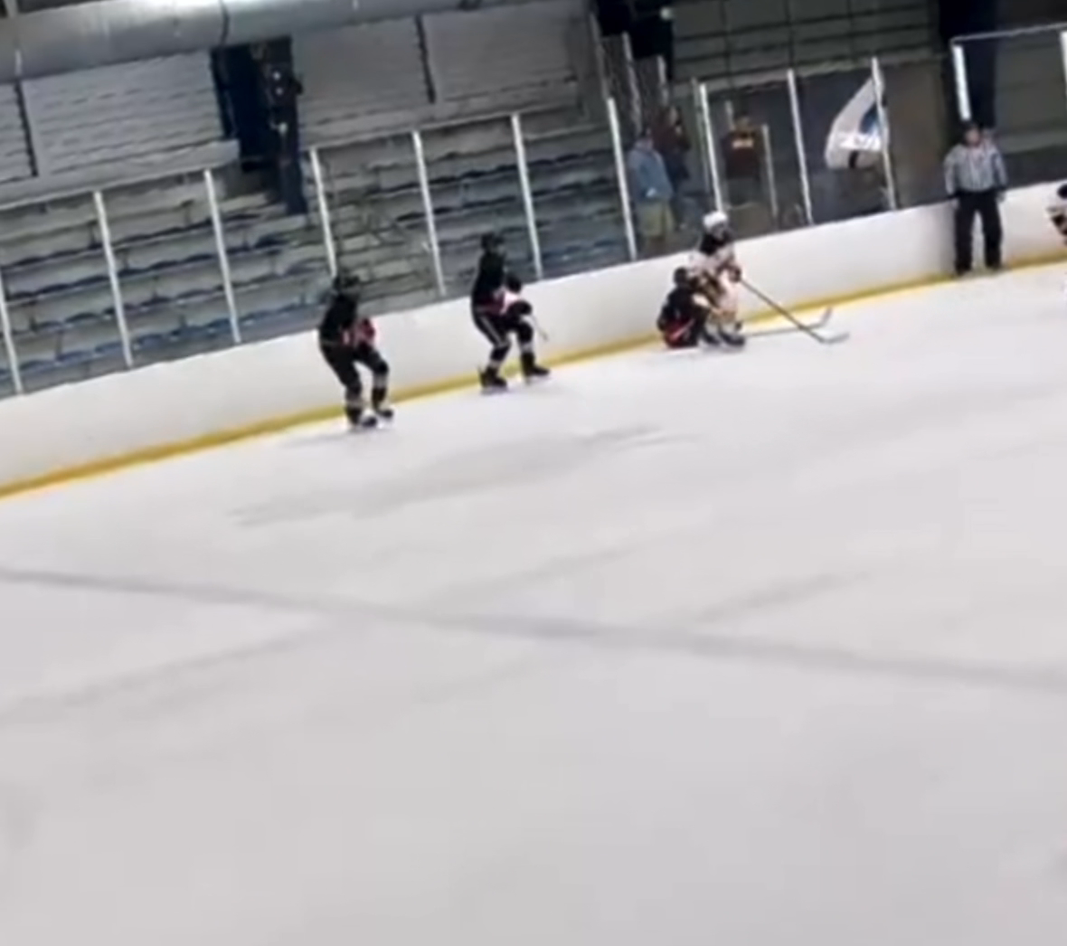 Nicholas Moley: Dominant Defensive Hit vs Amherst Knights 2011 AA