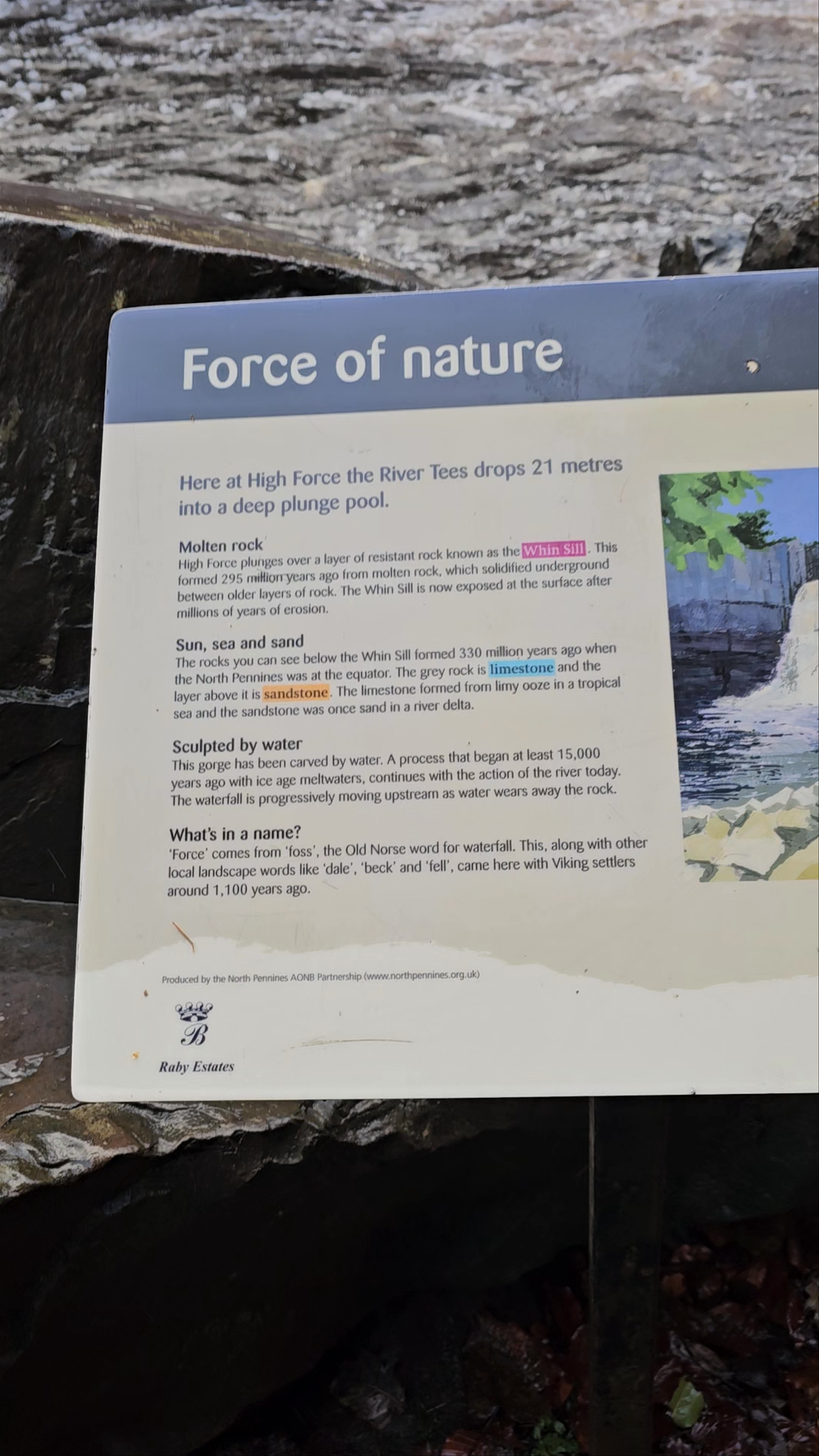 High Force Waterfall