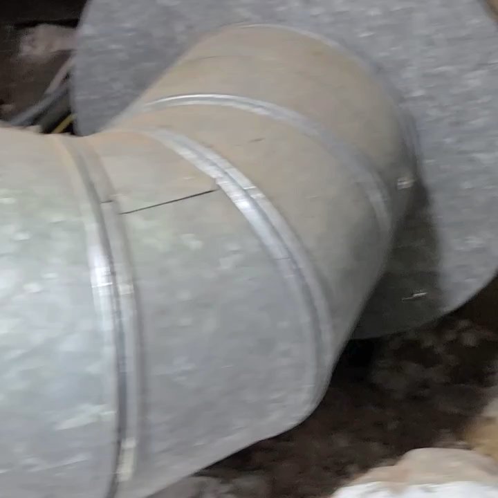Hess Home Inspection - Found during a home inspection,  the support beam in basement had been cut to allow for ductwork supply. - Home Inspectors Near Me - La Crosse, Wisconsin