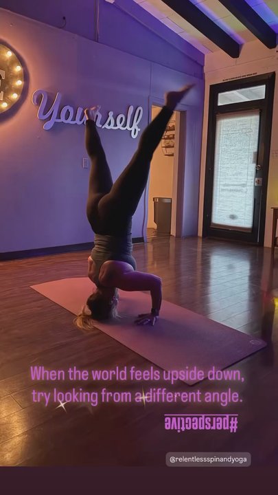 Relentless Spin - Sometimes you need to look at life upside down! - Trainers Near Me - Apple Valley, California