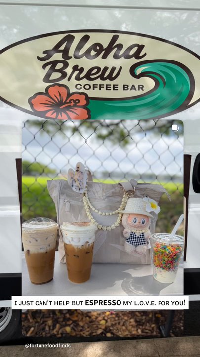 Aloha Brew Coffee Bar - "I just can't help but ESPRESSO my L.O.V.E. for you!" =) - Coffee & Tea Near Me - Ewa Beach, Hawaii