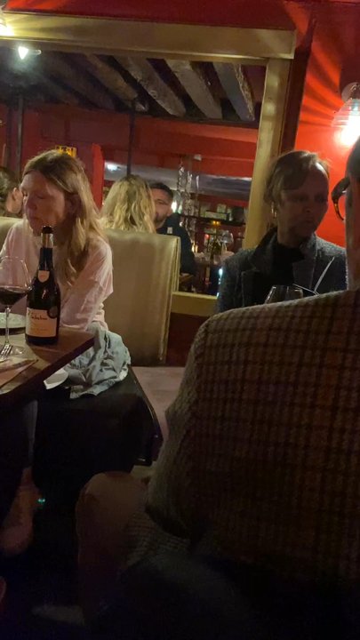Au Père Louis - The vibe at 8pm... good luck getting a table! - Wine Bars Near Me - Paris, 75