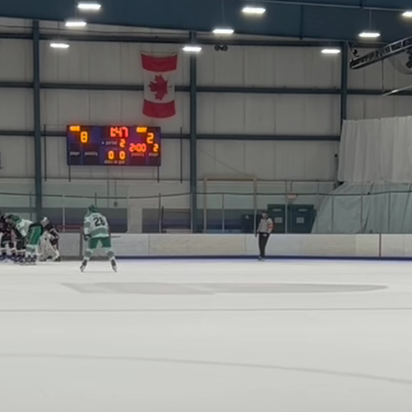 Carter Roberts: Back door power play goal for Carter