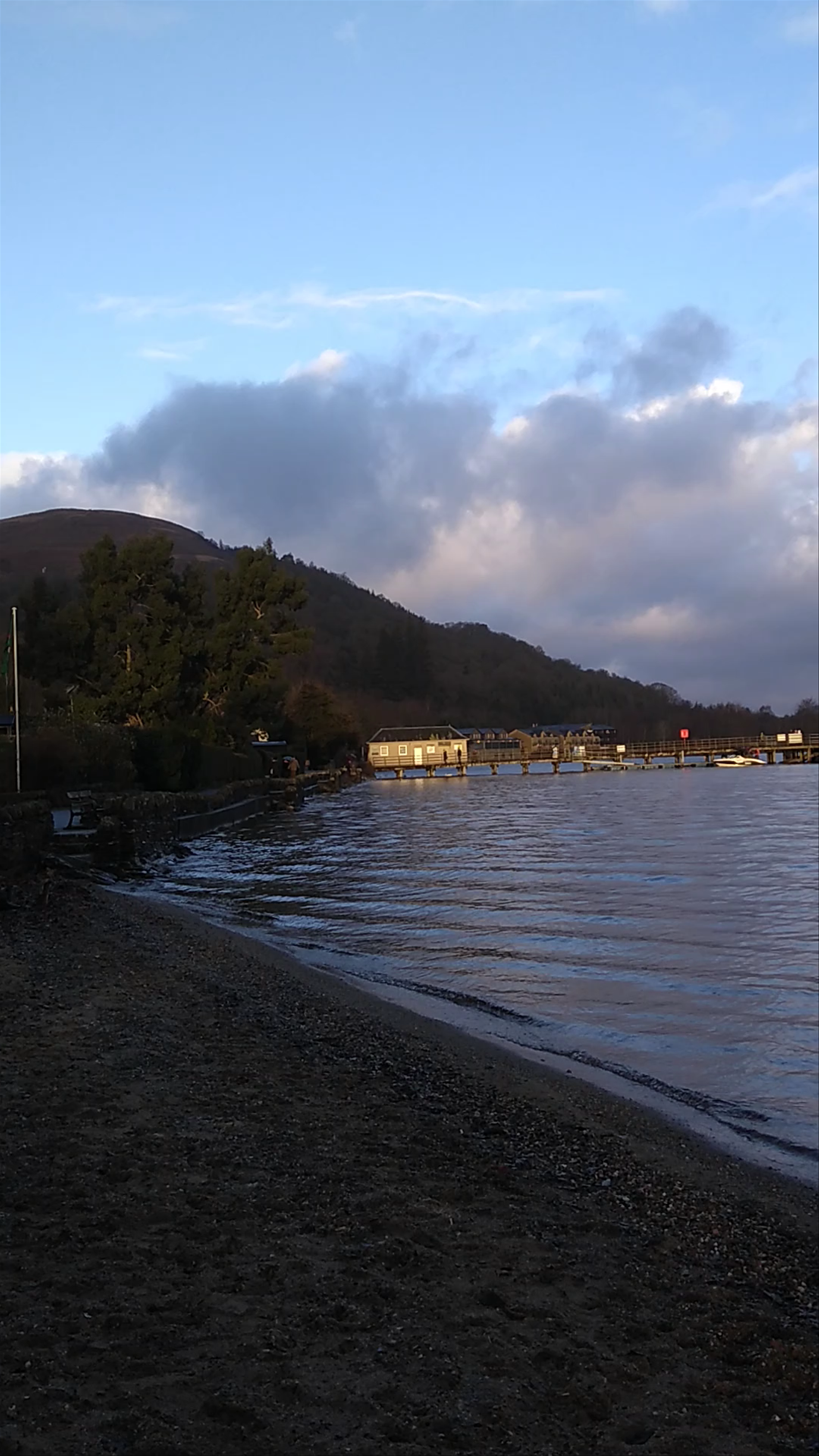 Peaceful Late Afternoon at Luss Pier, Scotland