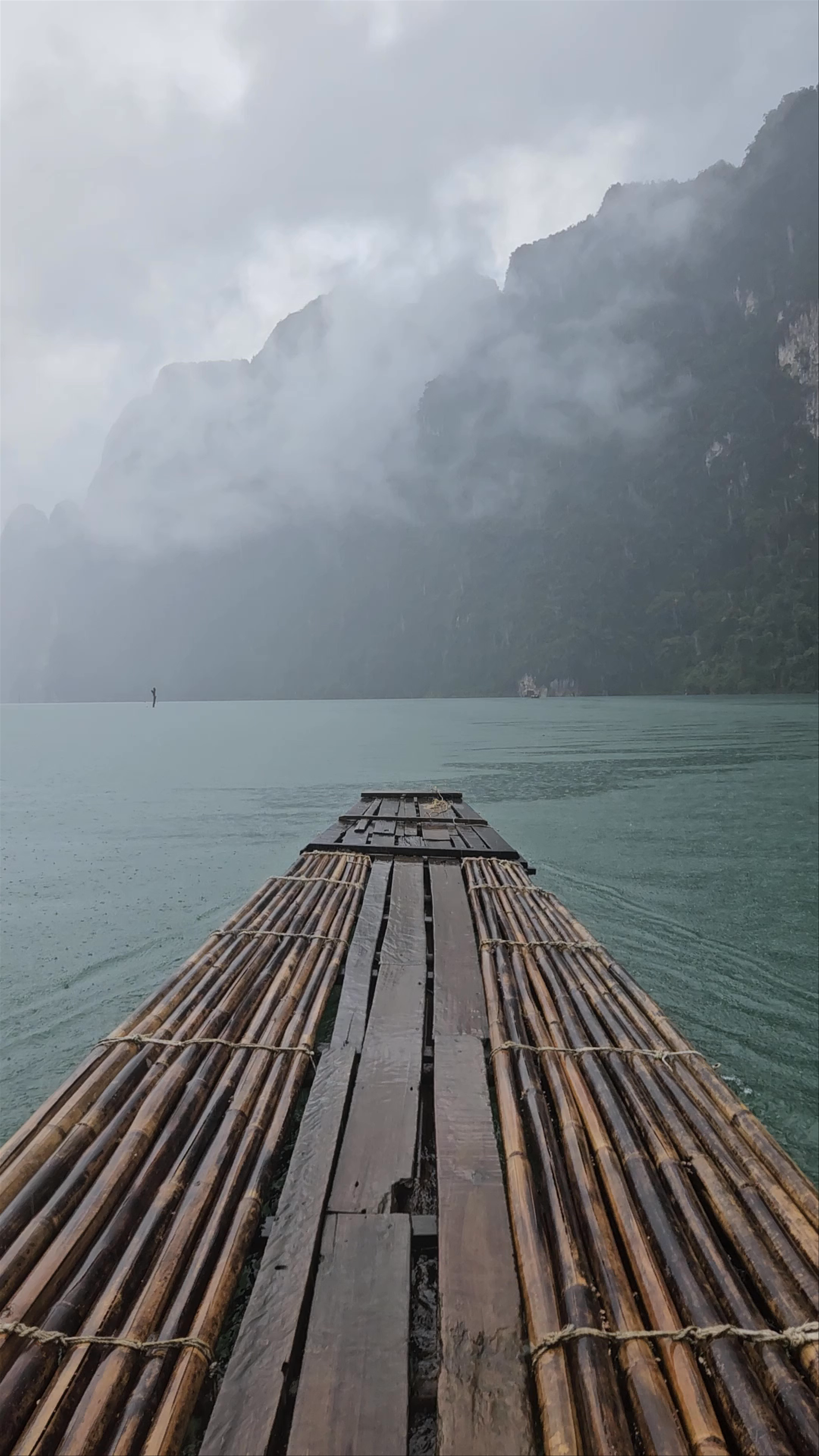 Bamboo Rafting Adventure at Khao Sok National Park, Thailand