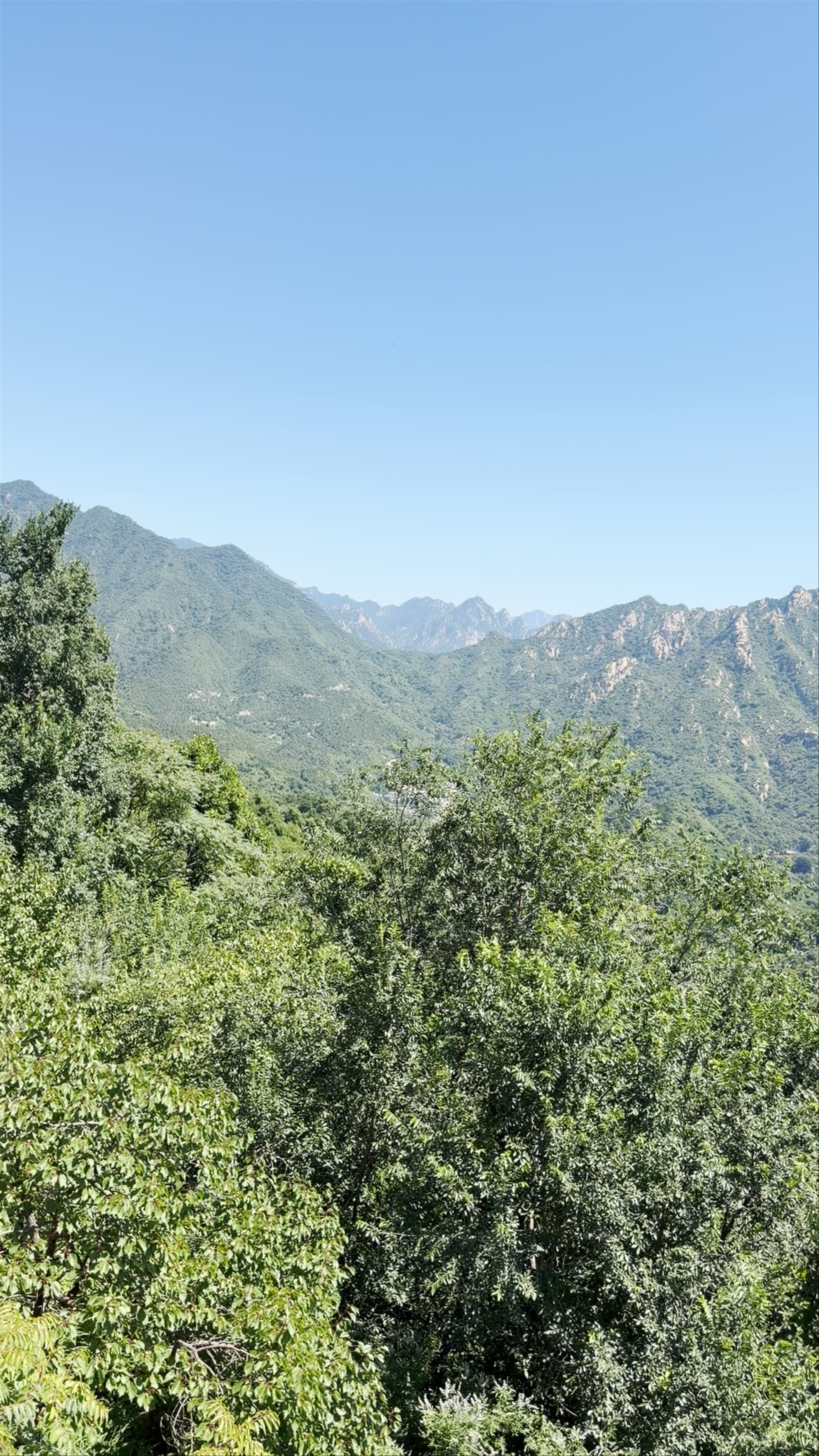 Breathtaking Hike Along The Great Wall of China in Huairou District