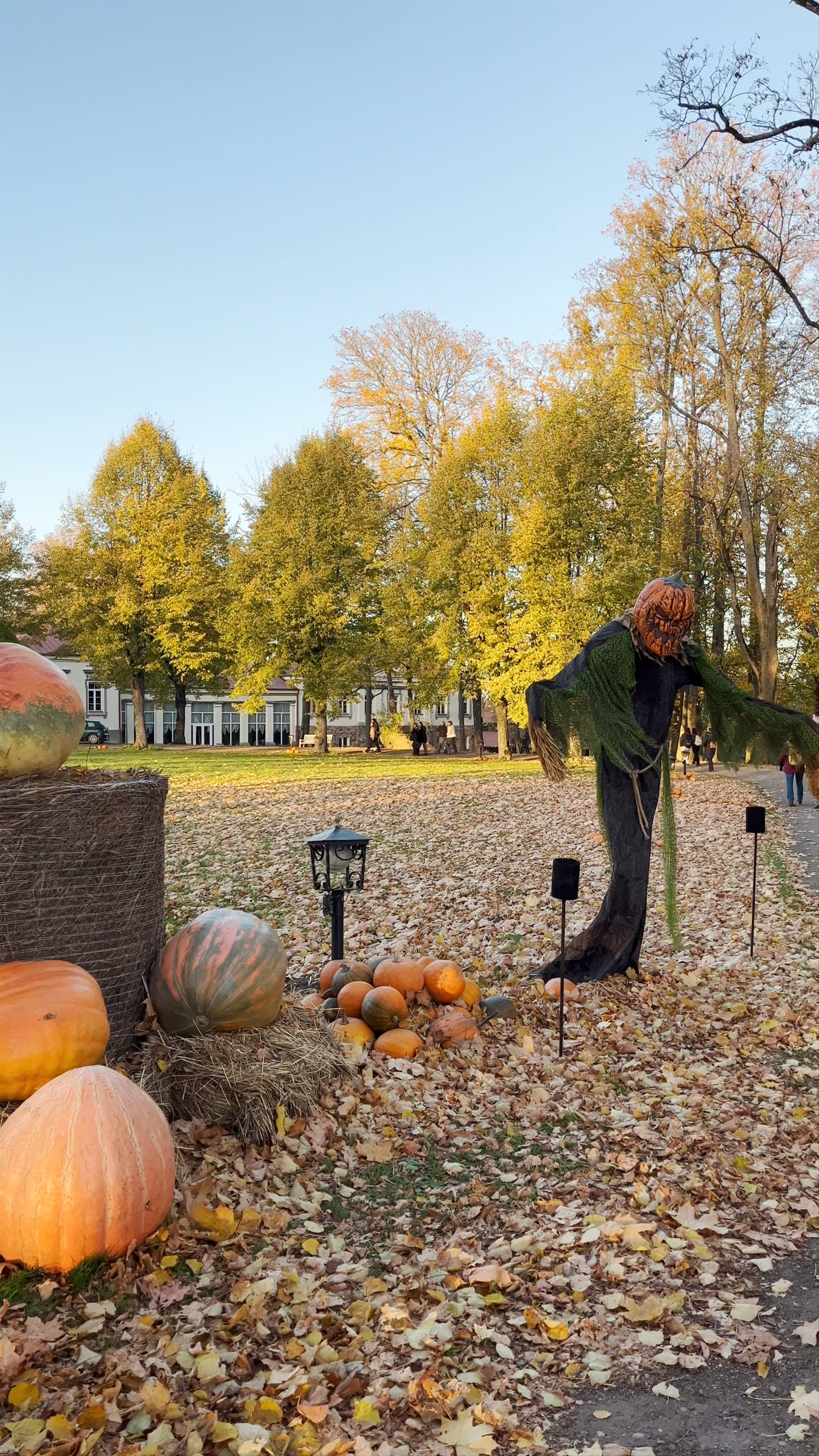 Autumn Halloween Vibes at Taujėnai Manor, Lithuania
