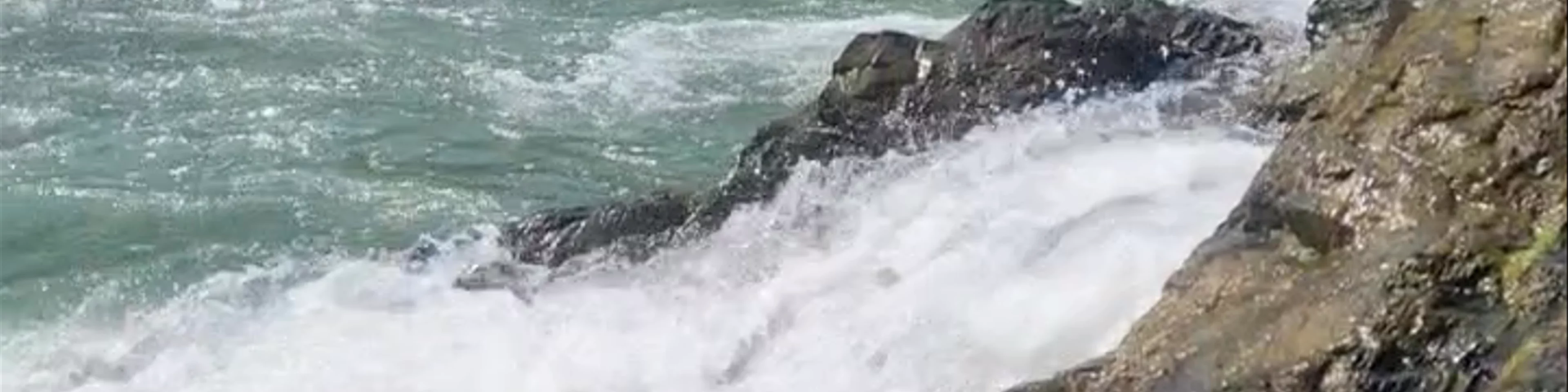 Waterfall on Mekong river