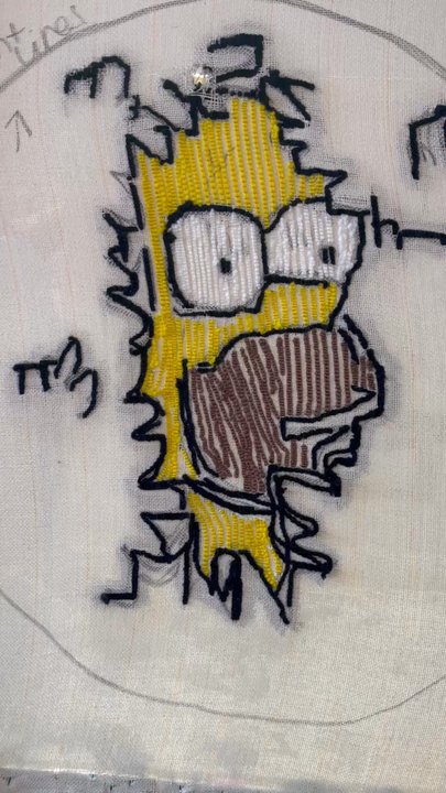 Rugged Perspective - Homer Simpson - Art Classes Near Me - Orlando, Florida