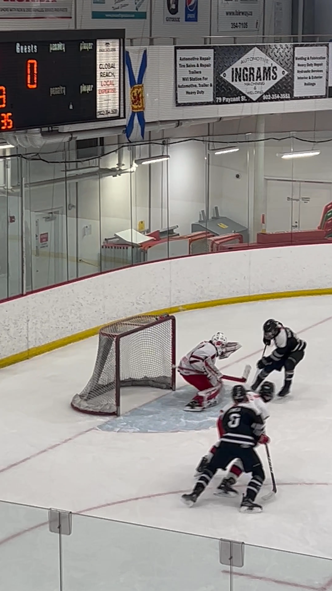 First Major shutout