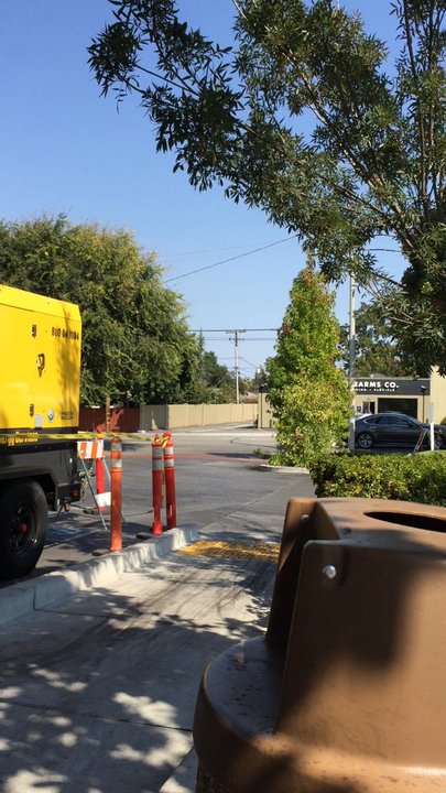 Chevron - Outside with car wash area - Gas Stations Near Me - Sunnyvale, California