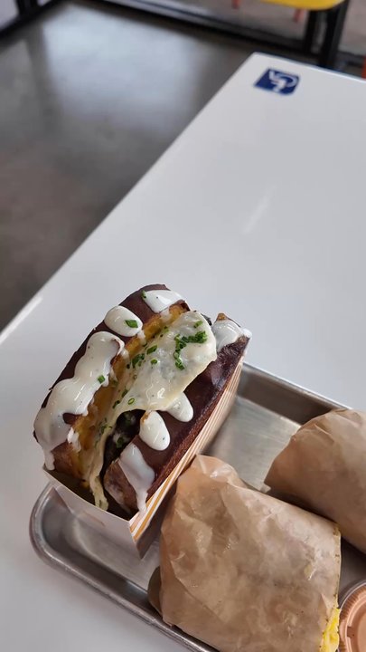 Egg Tuck - ORIGINAL - ROYAL WEST, SPICY ROYAL BURRITO, FLUFFY EGG FRIES - Coffee & Tea Near Me - Anaheim, California