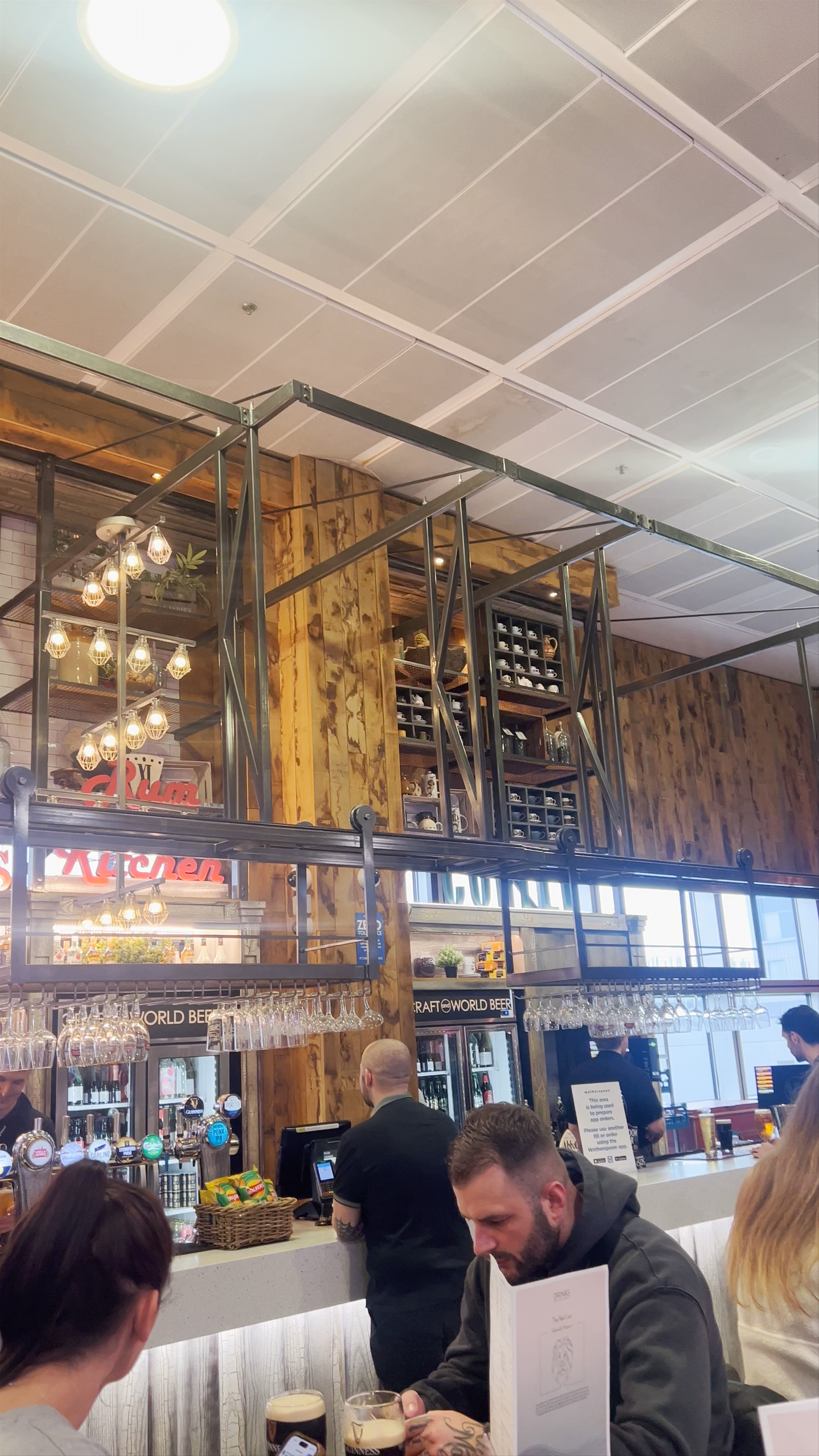 Cozy Bar Experience at The Red Lion - London Gatwick Airport