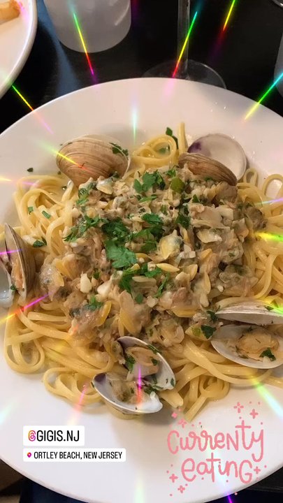 Gigi’s Restaurant - Linguini & clam sauce - American Near Me - Seaside Heights, New Jersey