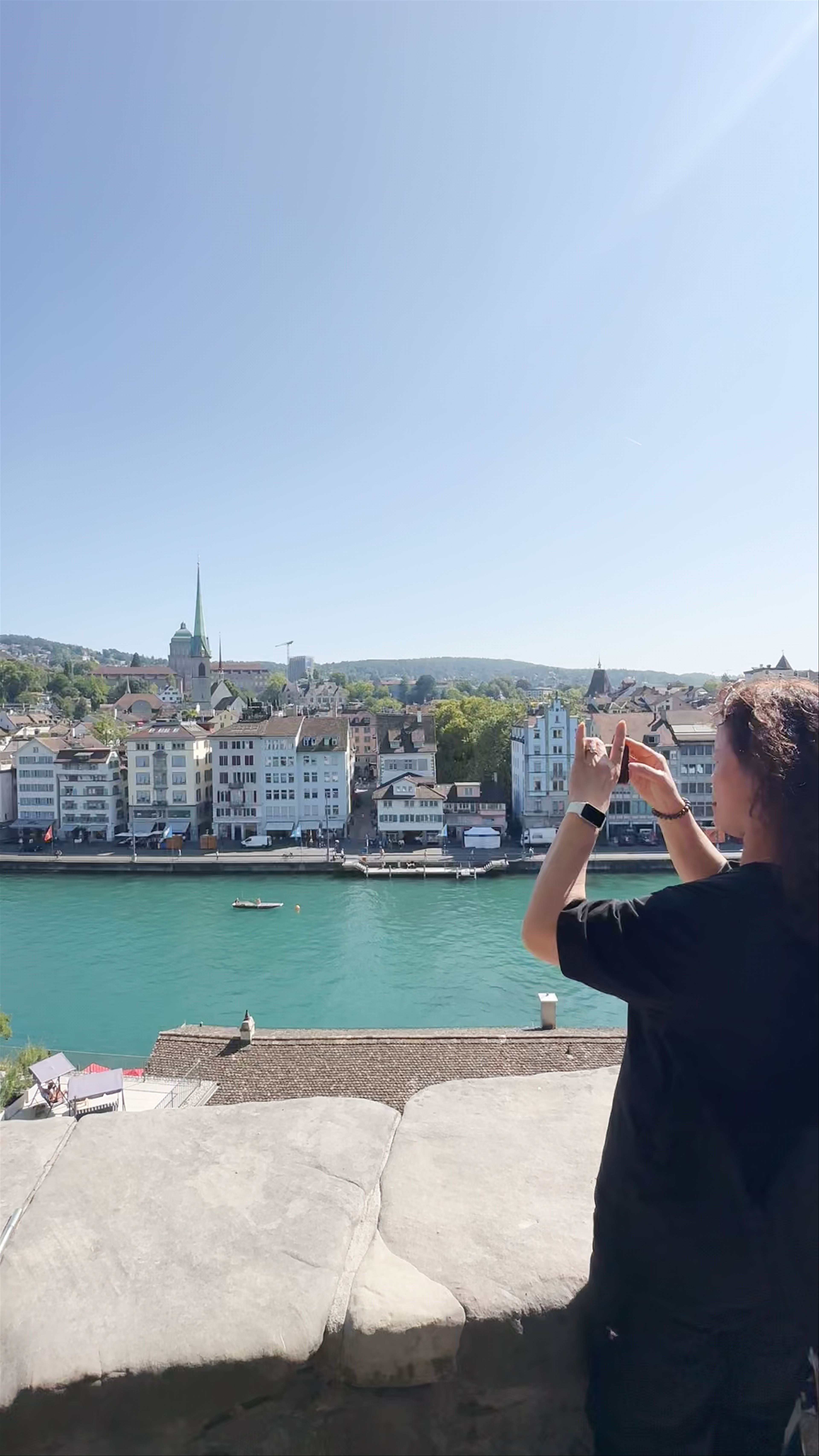 Breathtaking Panorama from Lindenhof, Zürich