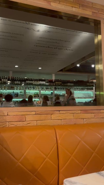 San Carlo Cicchetti - Wine menu on the ceiling! - Italian Near Me - London, XGL