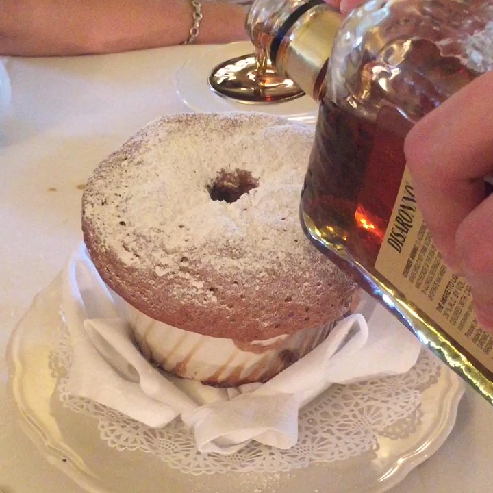 Maison Lacour - Chocolate soufflé - French Near Me - Baton Rouge, Louisiana