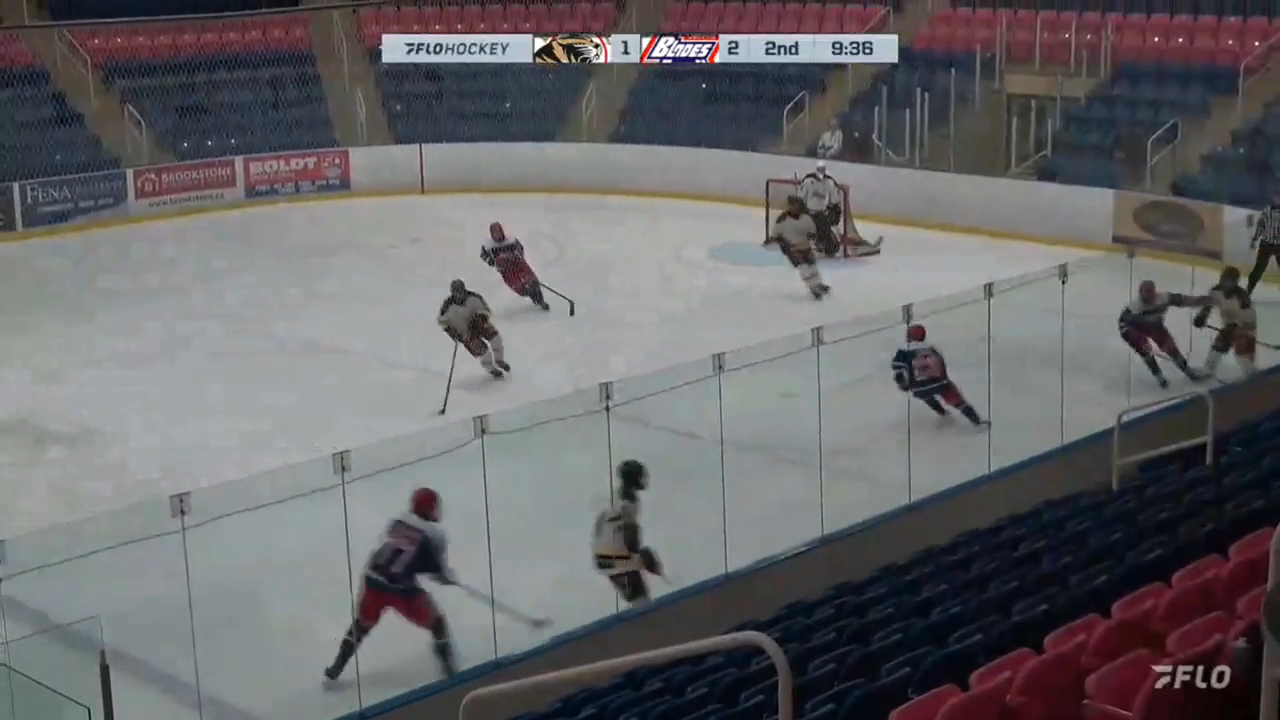 2025 Marcus Carter - #4 - Aurora Tigers OJHL - Passing + Vision